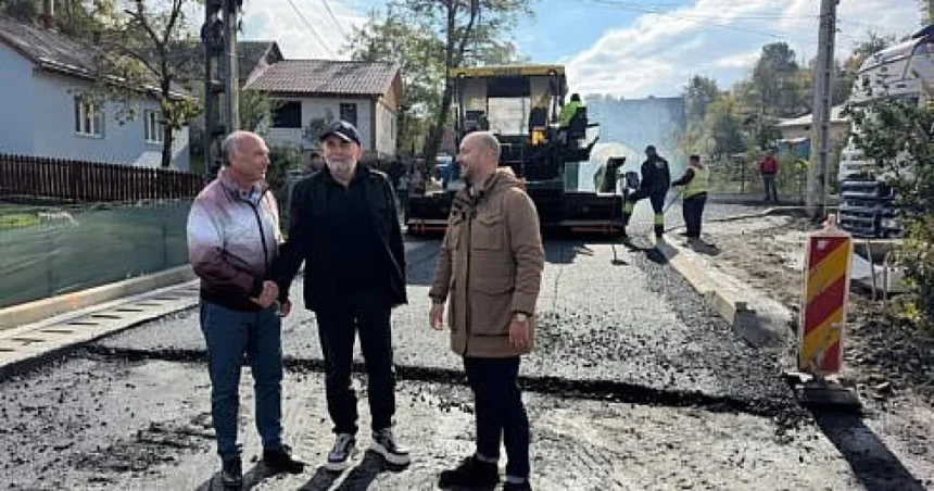 Strada Eugen Dobrilă din Burdujeni-Sat, în modernizare. Rîmbu: finalizare într-o săptămână