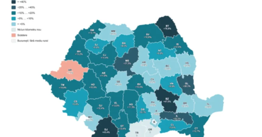 Suceava, la mijloc în clasamentul canalizării la sat. Ce s-a construit într-un an