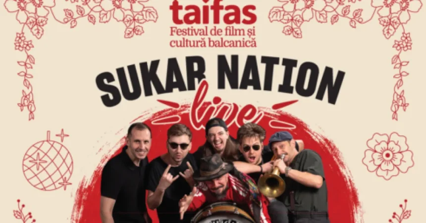 Sukar Nation – Balkan Punk Orchestra la FABER, 17 octombrie: energie balcanică live