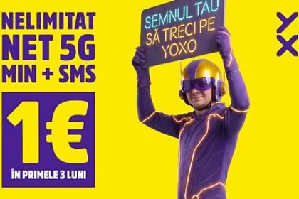 SuperYOXO simplifică telefonia mobilă: promoție de 1 EUR în primele 3 luni