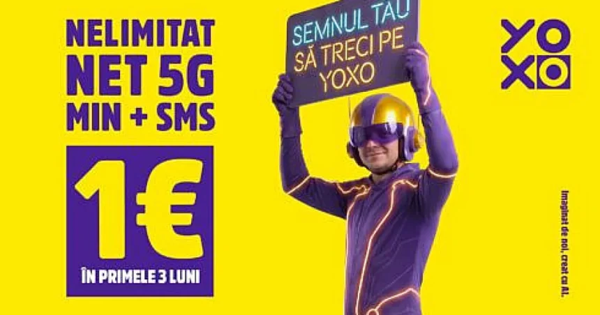 SuperYOXO simplifică telefonia mobilă: promoție de 1 EUR în primele 3 luni