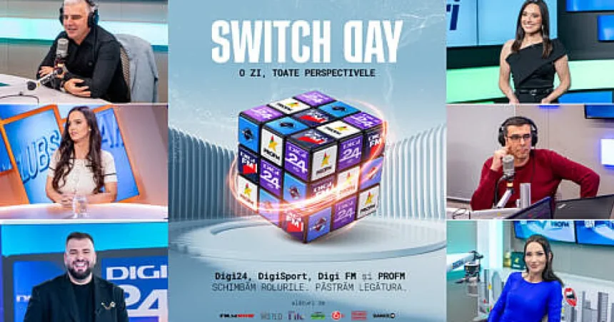 SWITCH DAY revine pe DIGI: o zi, toate perspectivele