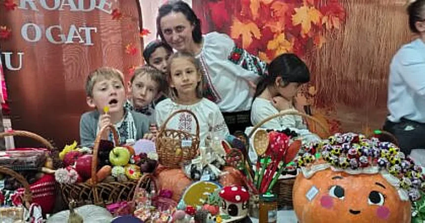 Târg caritabil la Școala Gimnazială Verești pentru o familie afectată de incendiu