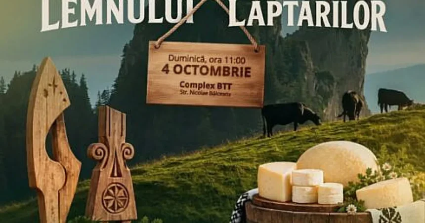 Târgul Lăptarilor și Festivalul Drumul Lemnului, în acest weekend la Câmpulung
