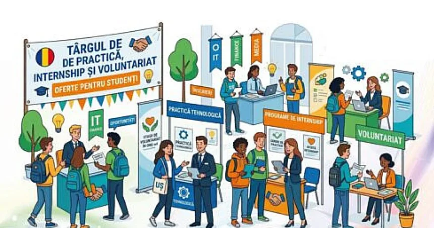 Târgul locurilor de practică, internship și voluntariat