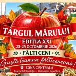 Târgul Mărului din Fălticeni, între 23 și 25 octombrie