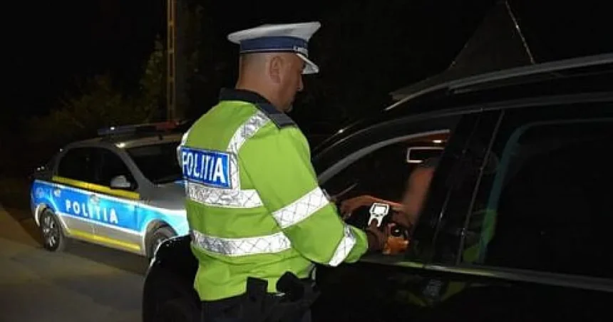 Ucrainean reținut la Rădăuți pentru conducere băut. Avea 0,93 mg/l alcool în aer