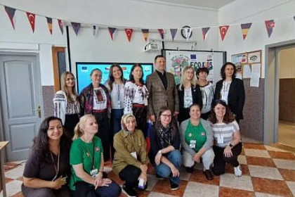Viceprimarul Daniel Ungurian, la deschiderea unui proiect Erasmus+ în Suceava