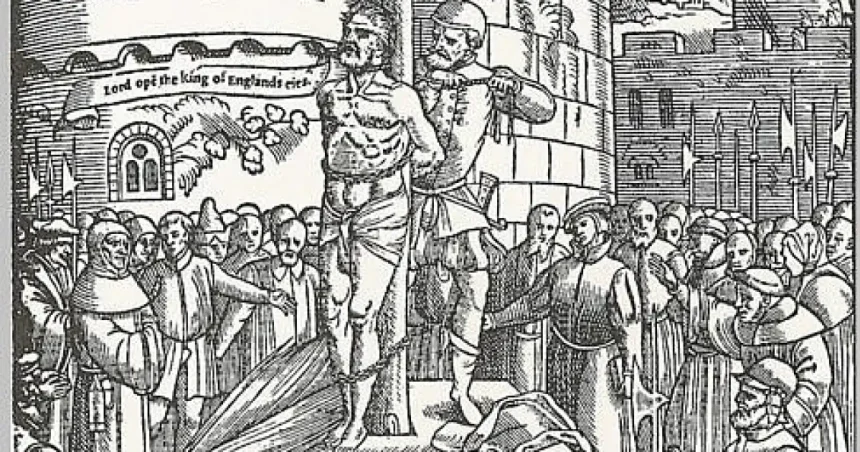 William Tyndale, traducătorul Bibliei în engleză, este executat (1536)